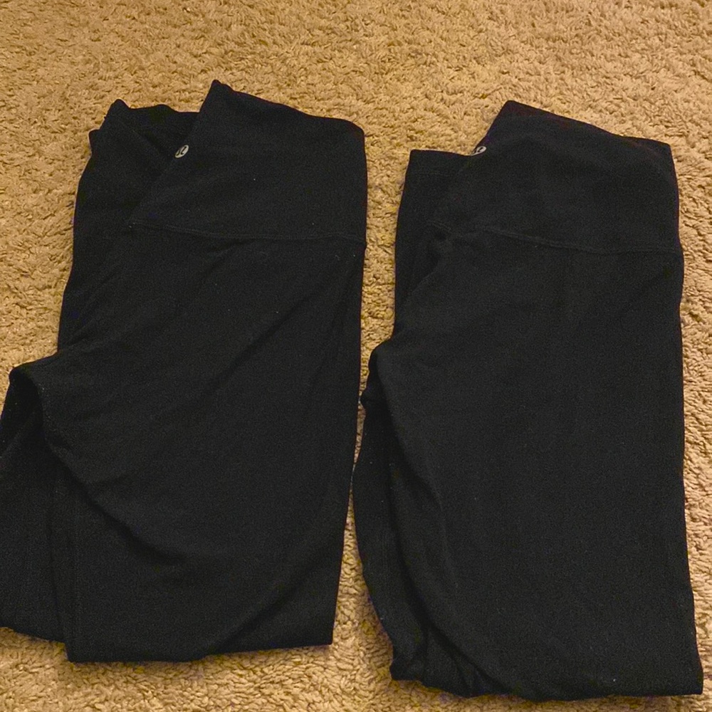 Lululemon Align High Rise Black 25” size 6